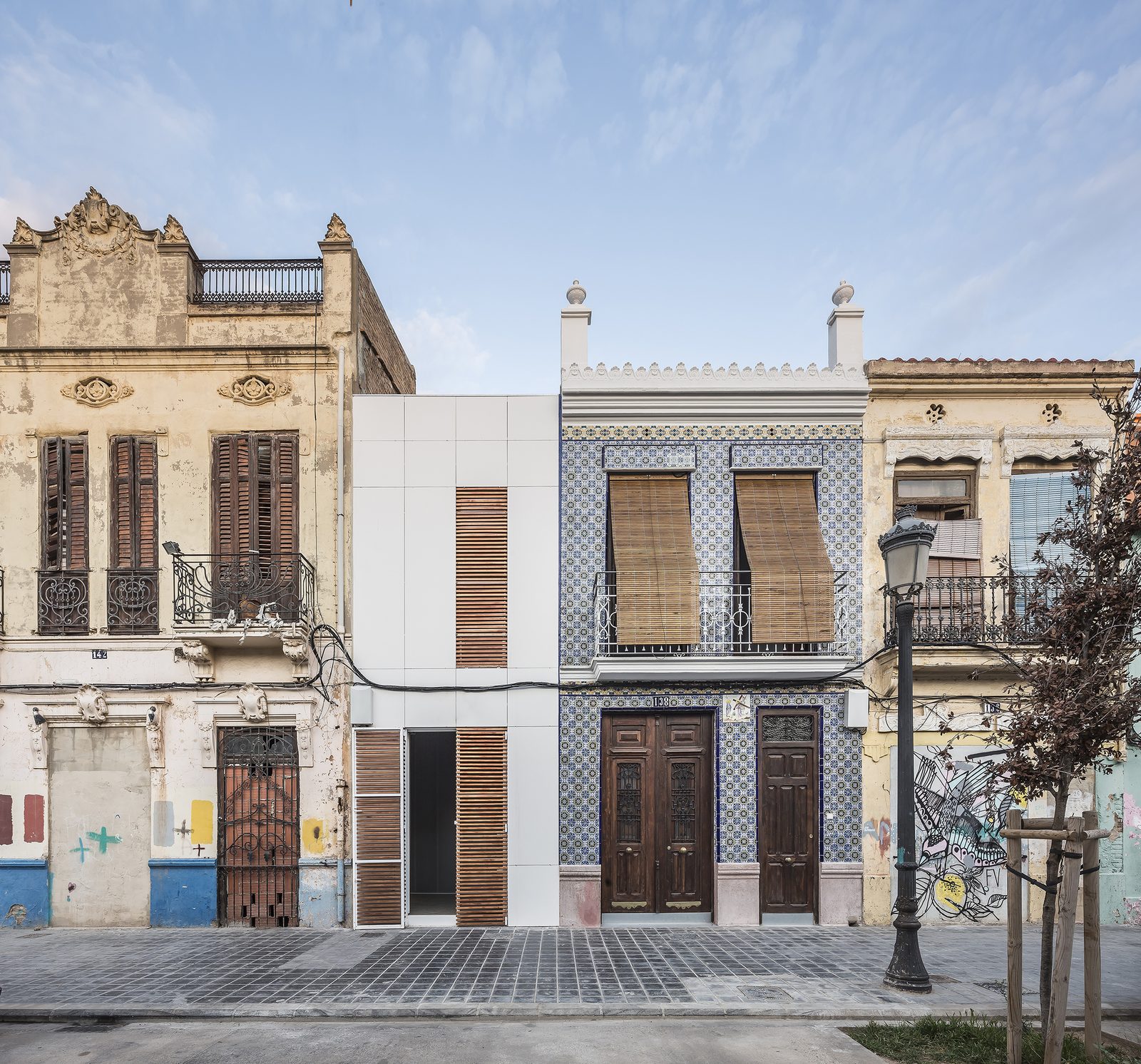 Vivienda taller construida en El Cabanyal